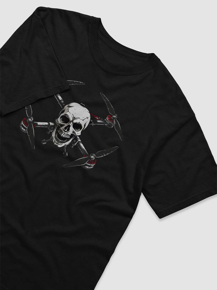 Skull Quadrocopter T-Shirt – Bold and Unique Drone Design Tee product image (15)
