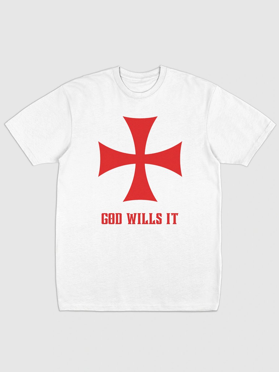 God wills it Crusader Gear - Heavy Tee product image (1)
