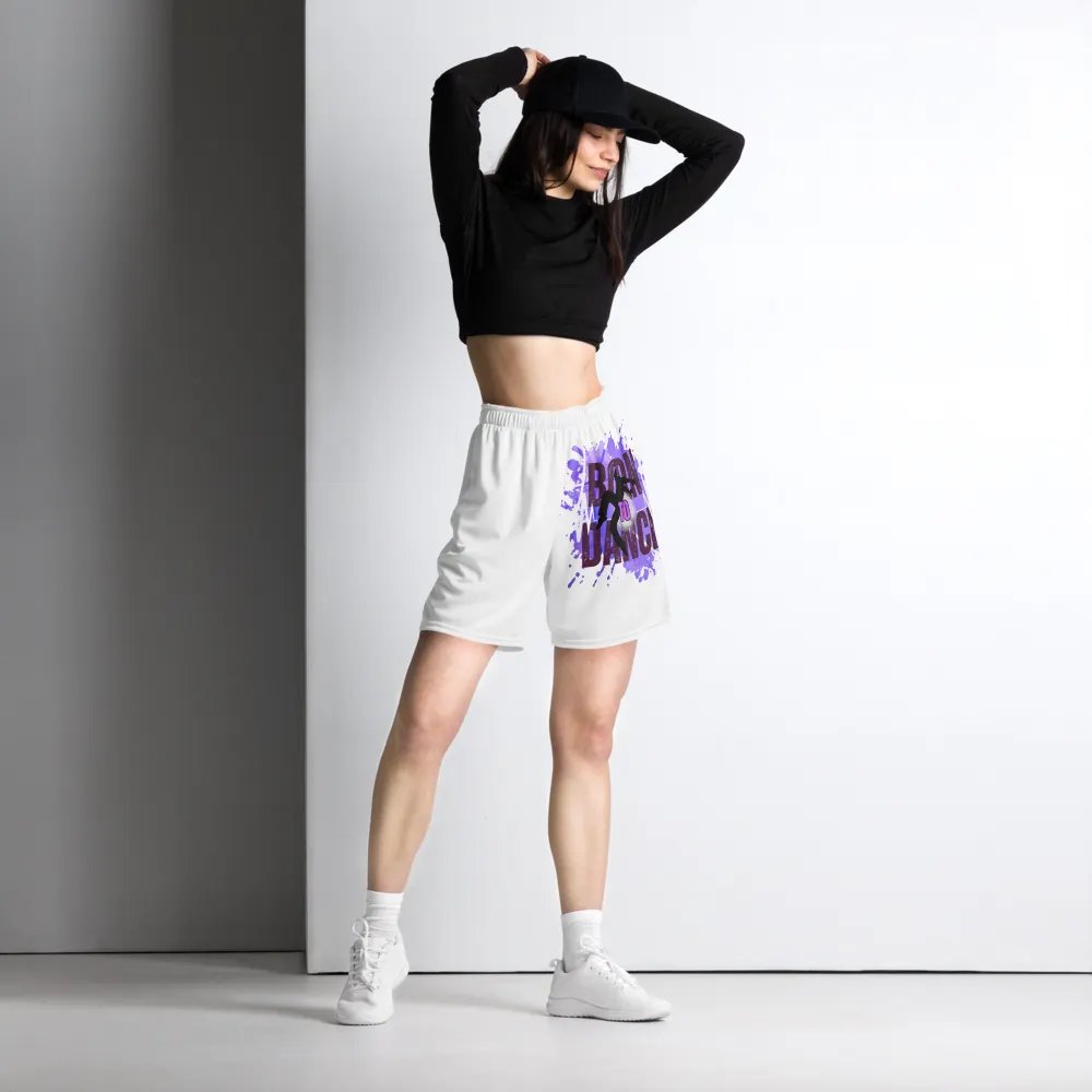 Expressive Born to Dance His Silhouette Mesh Shorts product image (6)
