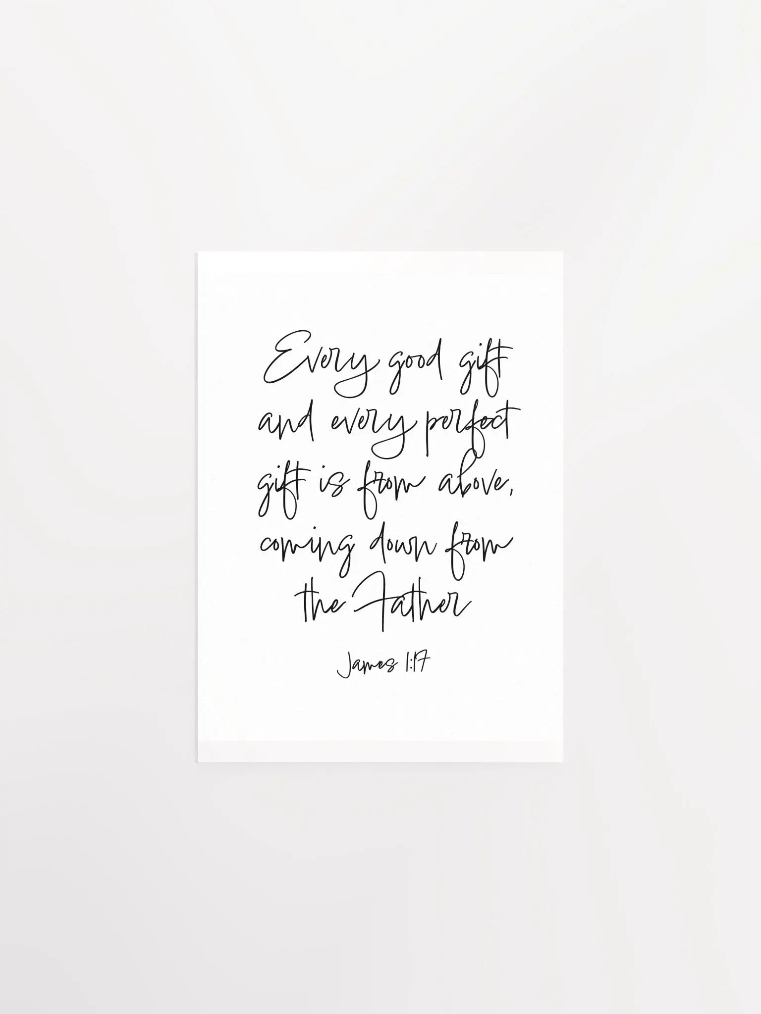 Every Good Gift - Print product image (1)