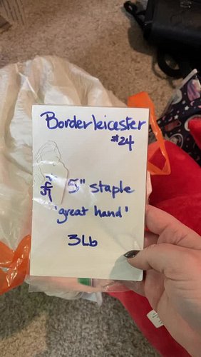 I bought 3 pounds of border Leicester today at @oregonflockandfiberfest! I’ve got my Power Scour…but does anyone have tips fo...