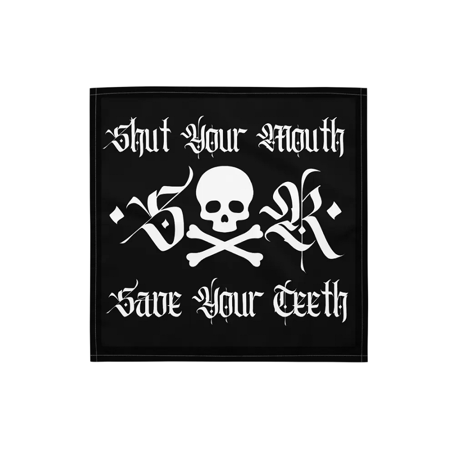 Shut Your Mouth Bandana product image (1)