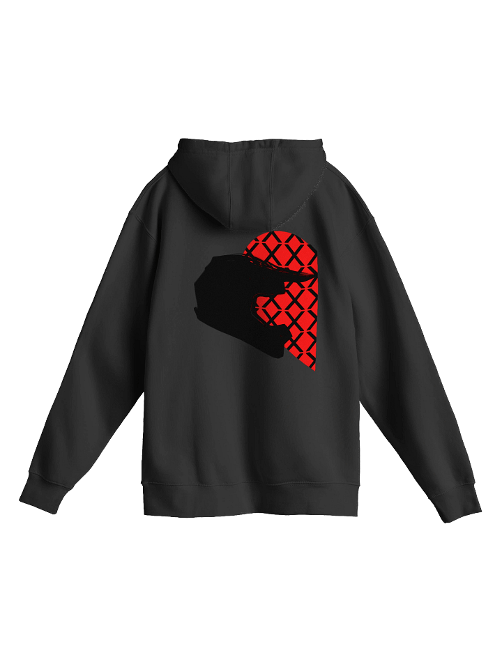 Matching Off-Road Helmet Heart (Black-Left) | Hoodie product image (1)