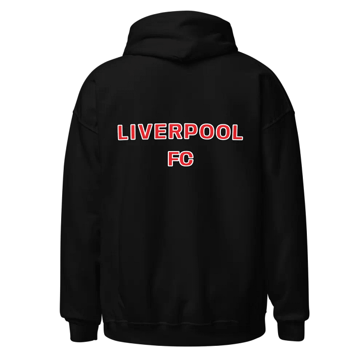 LIVERPOOL FC - TEA UNISEX HOODIE (BLACK) product image (1)