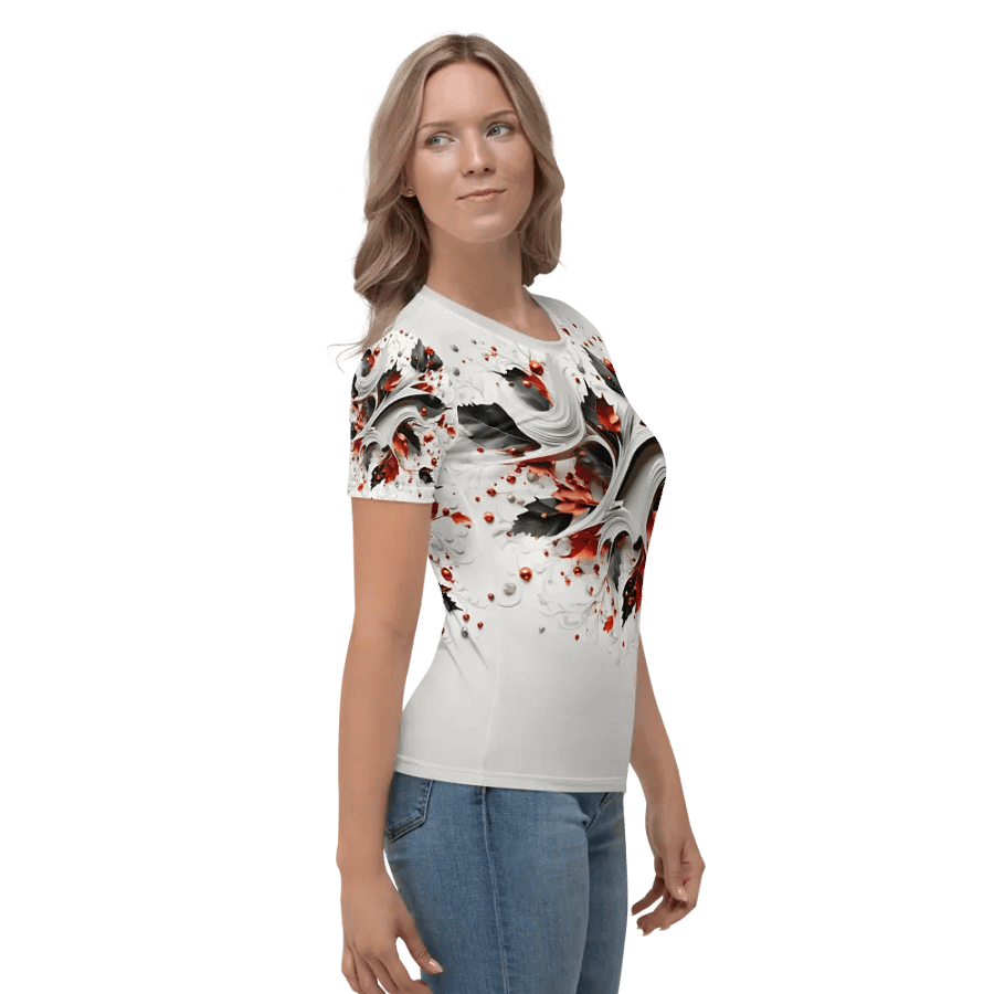 Black Leaves T shirt product image (8)