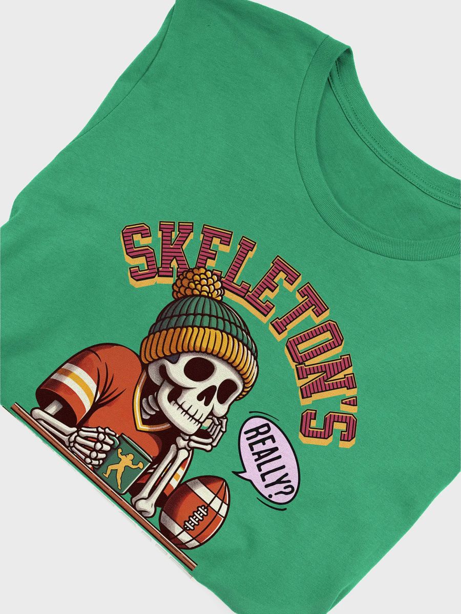 Skeletons End Zone Football T-Shirt product image (12)