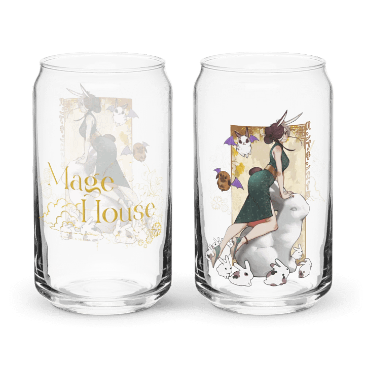 Pumpkin Mage: Year of the Rabbit - Can-Shaped Glass product image (1)