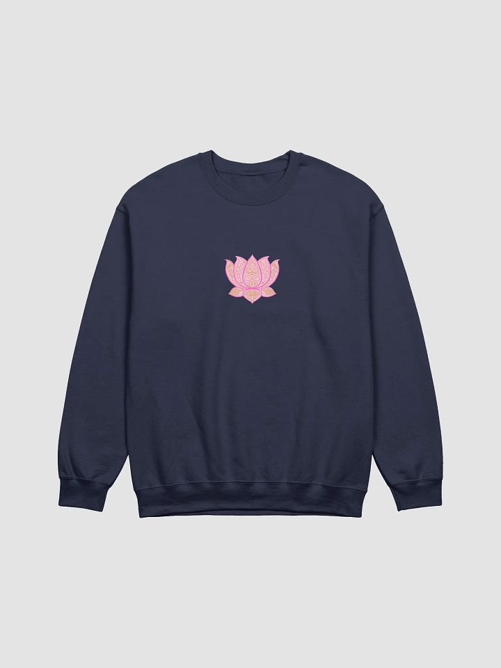 Golden Lotus Blossom Crewneck Sweatshirt product image (1)