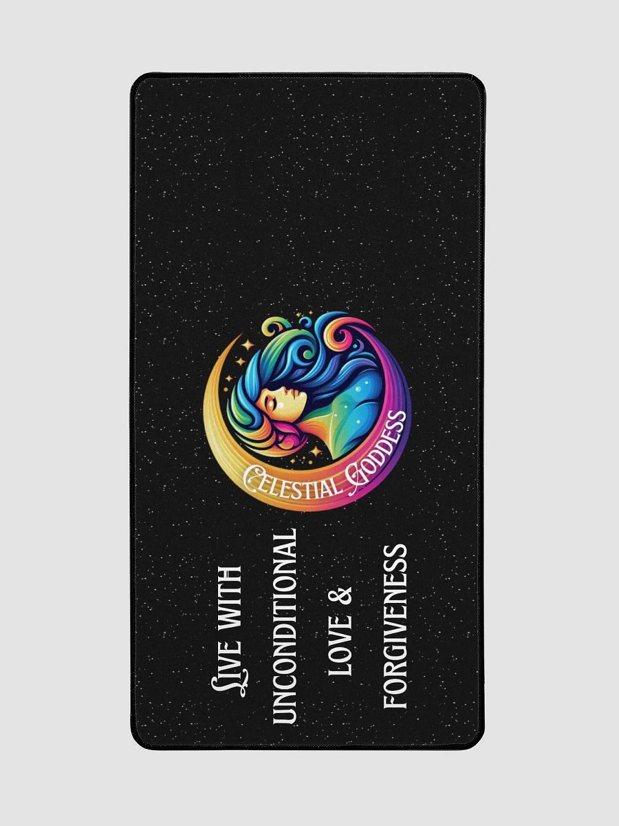 Celestial Crescent Moon Desk Mat product image (2)
