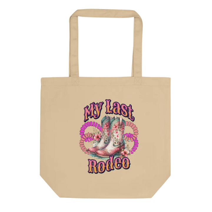My Last Rodeo Floral Cowboy Boots Tote Bag product image (1)
