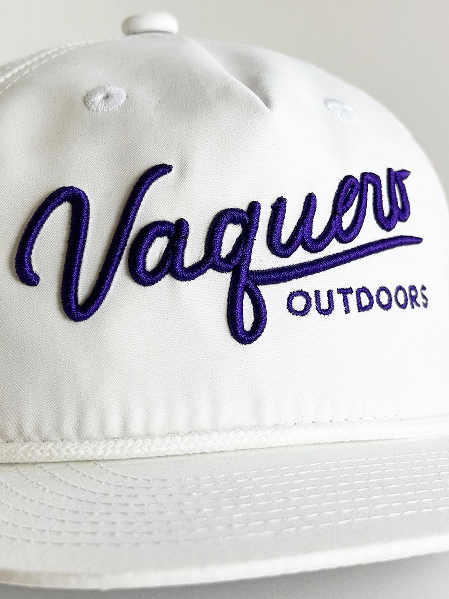 Vaquero Script Grandpa Hat White and Purple product image (4)