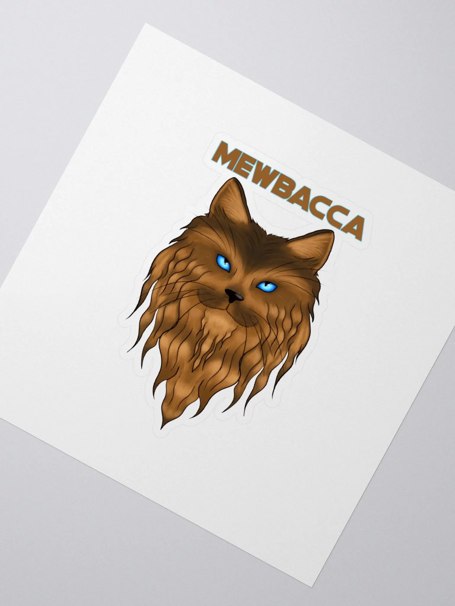 Mewbacca Sticker product image (2)