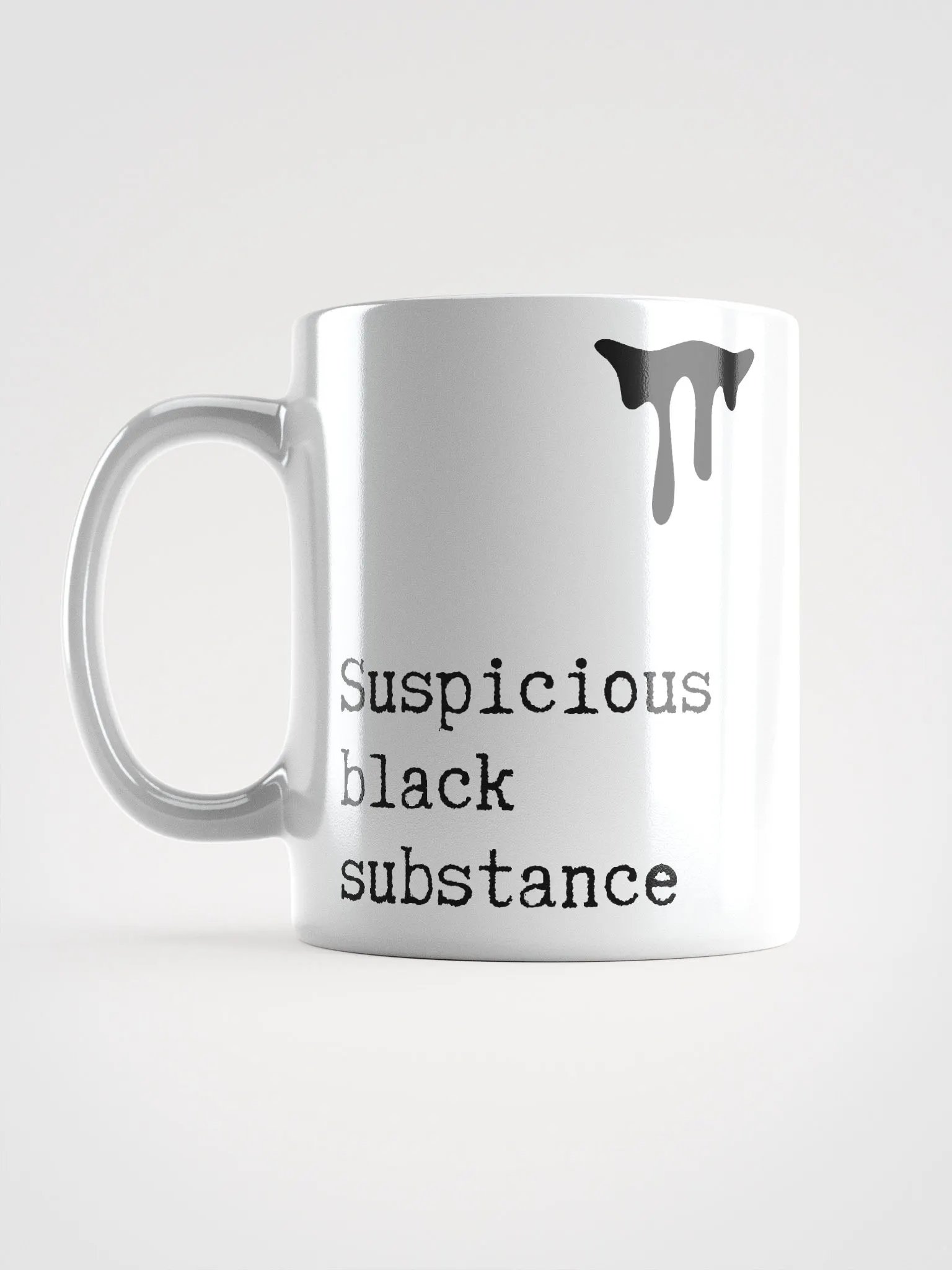 Suspicious Black Substance True Crime Coffee Mug product image (7)