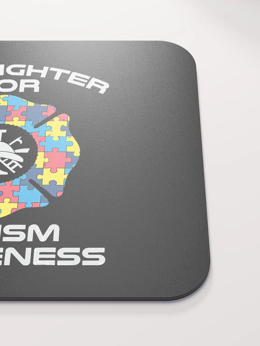 Firefighter for Austim Awareness - Mouse Pad product image (5)