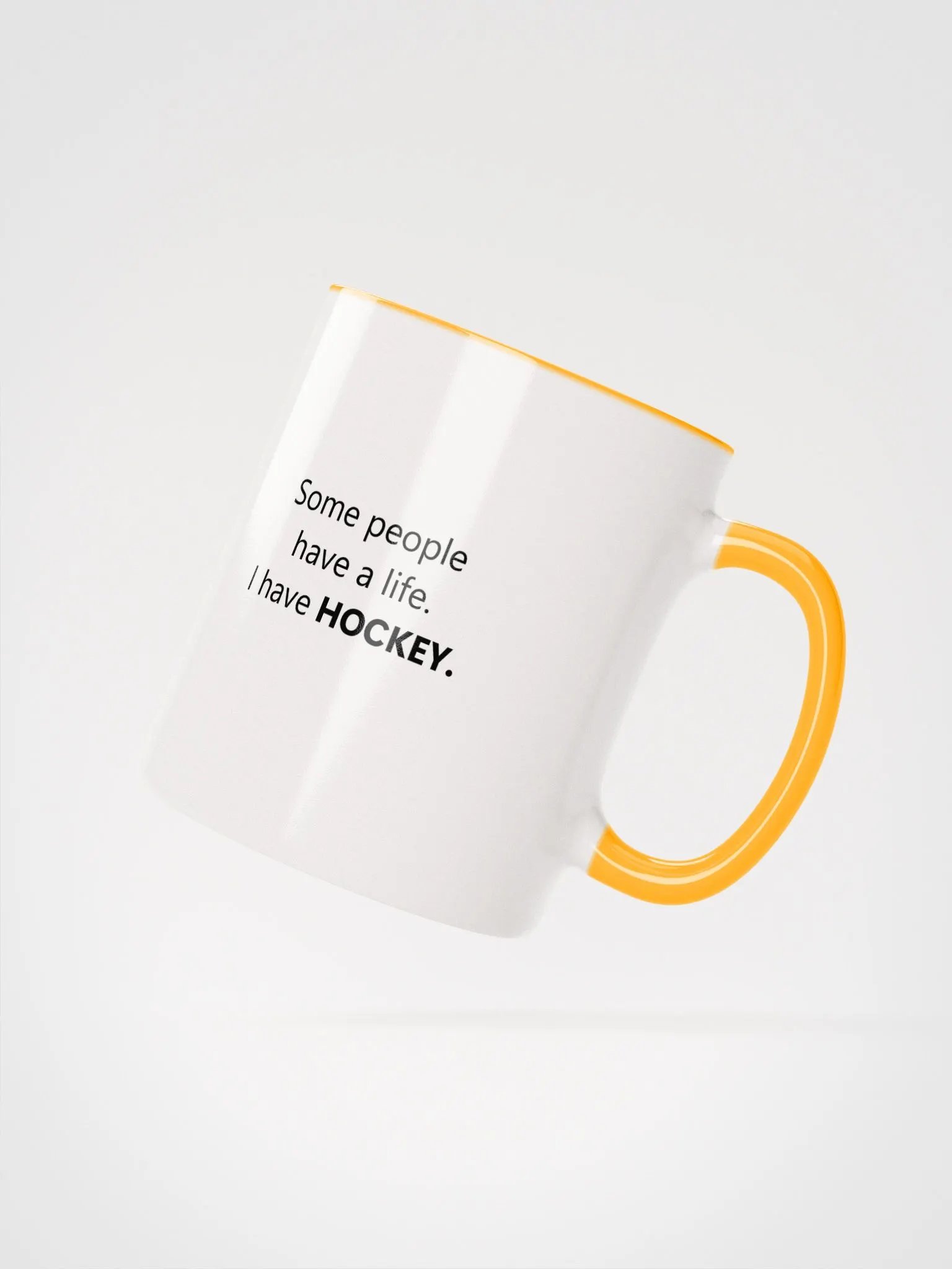 Grey logo Hockey Life mug product image (3)