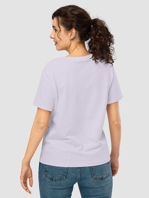 Photo showing Stanley/Stella Women's Organic Ribbed Neck T-Shirt