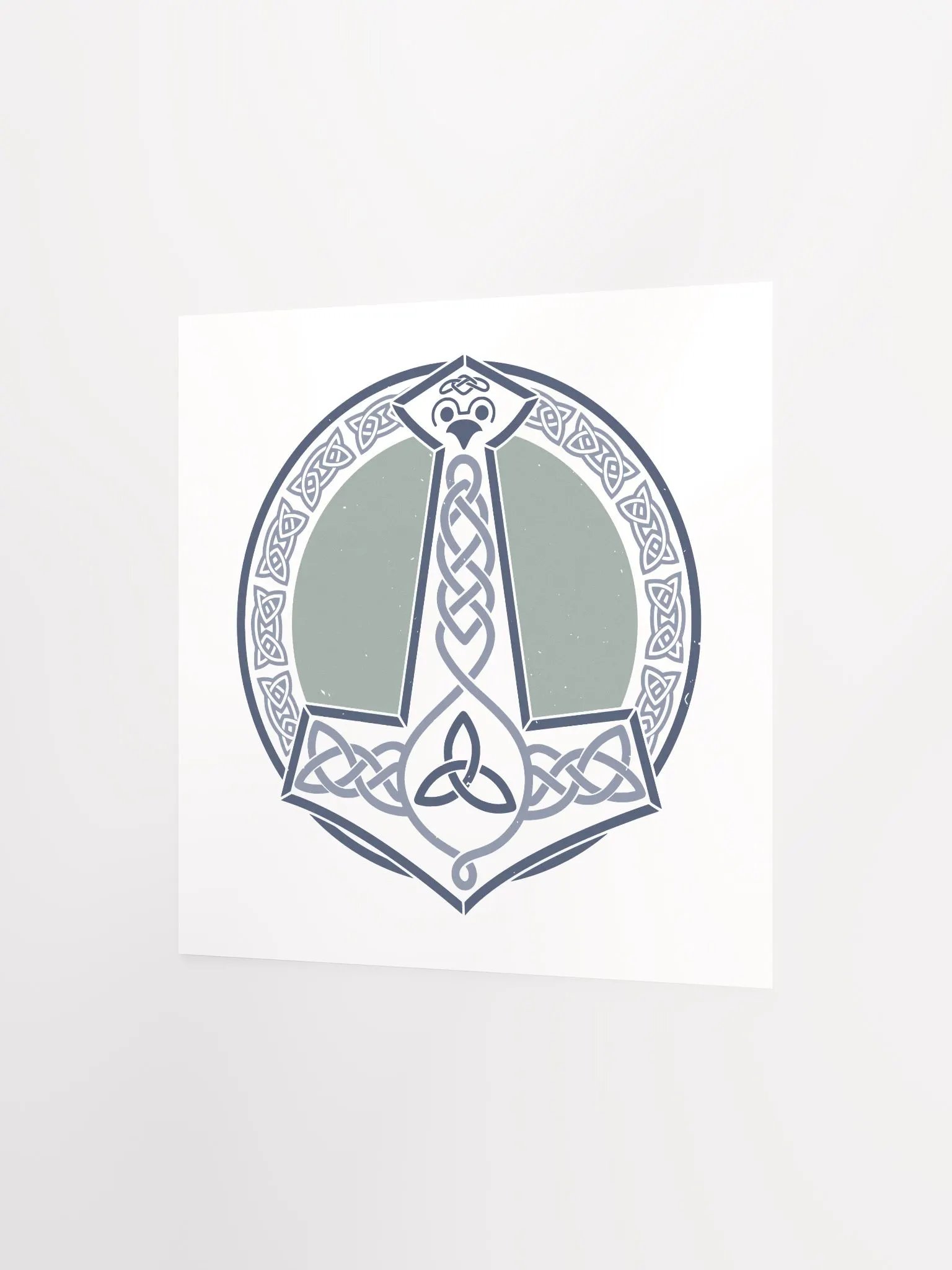 Blue Mjölnir Poster product image (7)