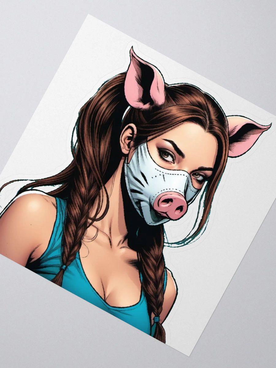 Fear The Pig KissCut Sticker product image (2)