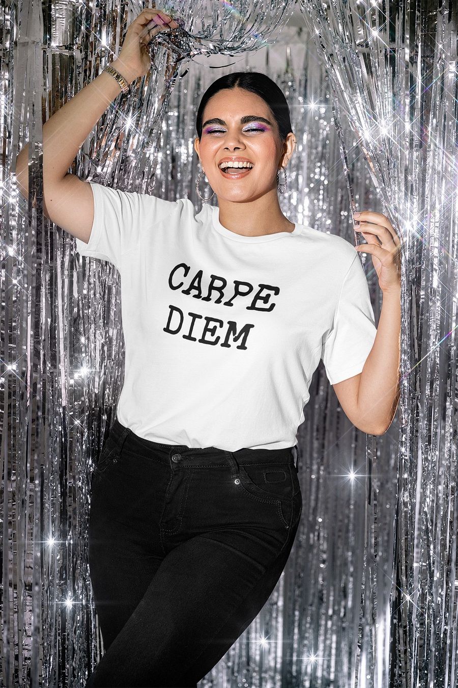Carpe Diem T Shirt White product image (2)
