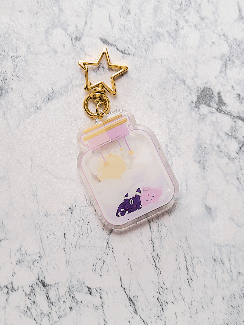 Charms | Espeon x Umbreon Jar Charm