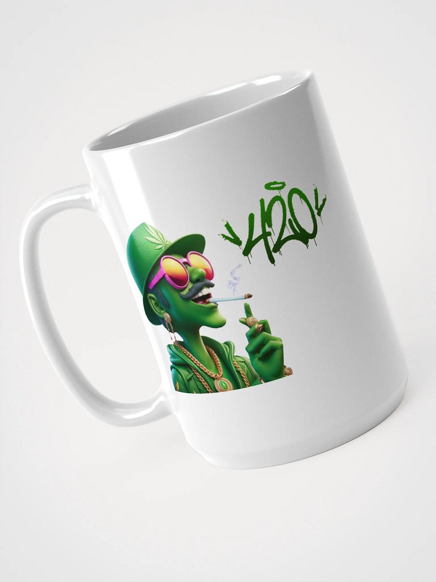 NSLB 420 White Glossy Mug product image (4)