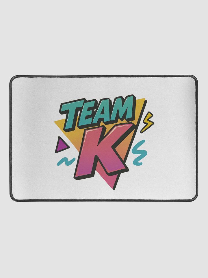 Team K 1990's Desk Mat 12" x 18" product image (1)
