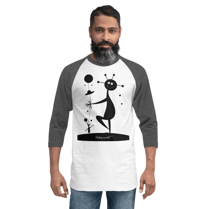 Tultex Fine Jersey Raglan Tee product image (1)