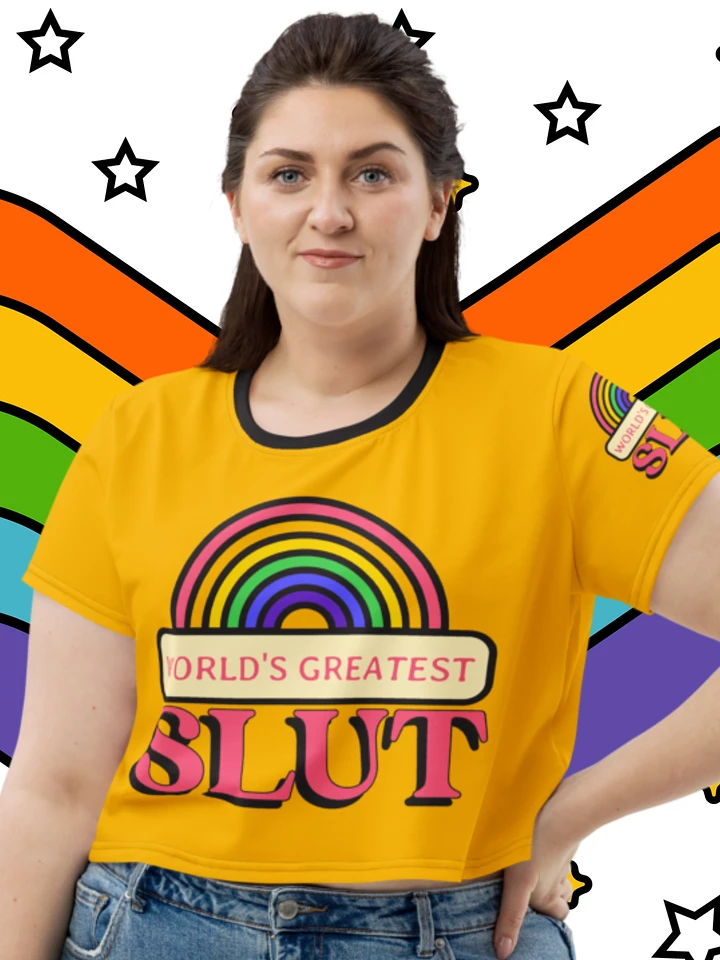 World's Greatest Slut crop tee product image (1)