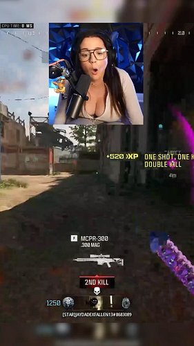 Took a week of Call of Duty, so this happened…👀🔫 #gamergirl #gamergirls #searchanddestroy #callofduty #twitchgirls #twitchstr...