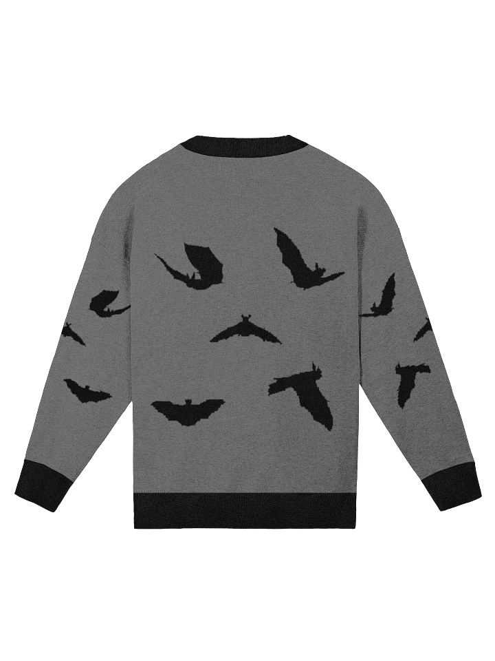 Goth Noir Relaxed Fit Sweater product image (9)