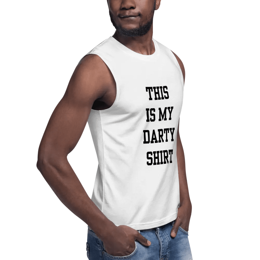 Darty Muscle Tank White product image (5)