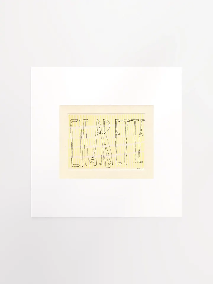 Cigarette panel card print product image (2)