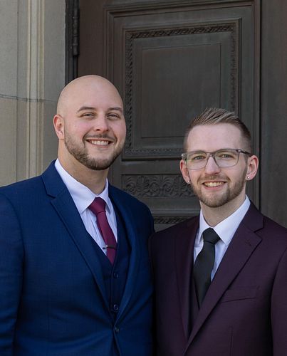 I love you both so fucking much! I can’t express how happy I am for both of you! Thank you for sharing your special day with me!