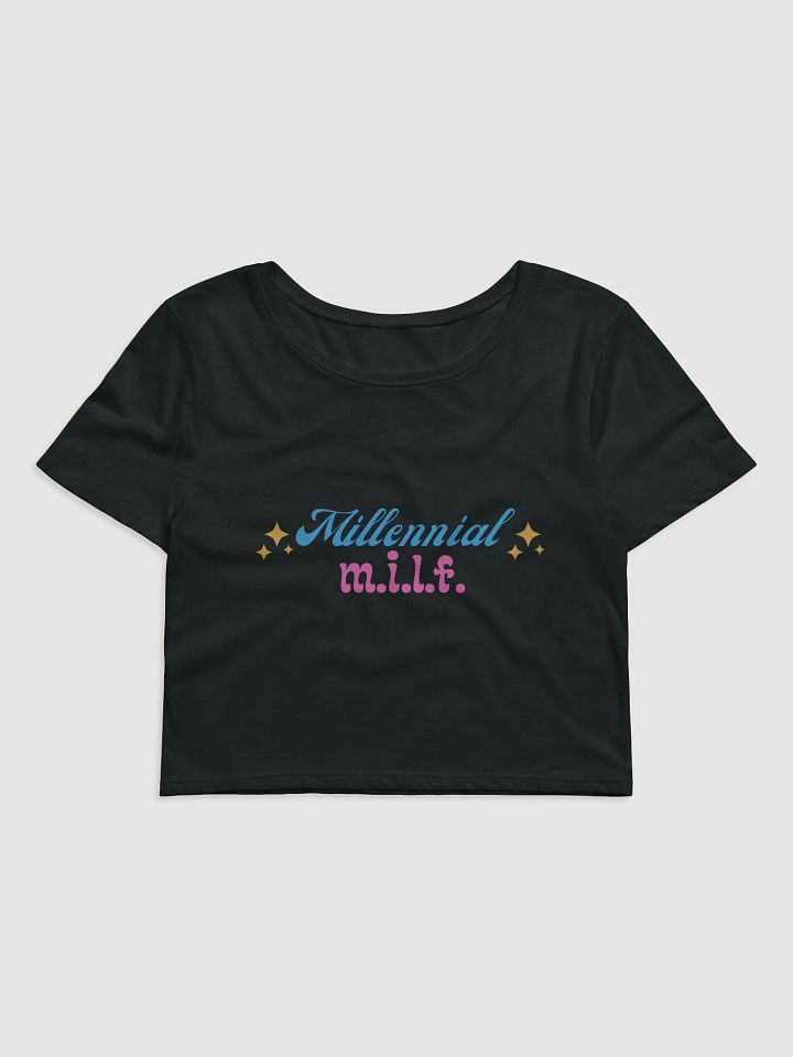 Millennial M.I.L.F. Graphic Crop Tee product image (1)