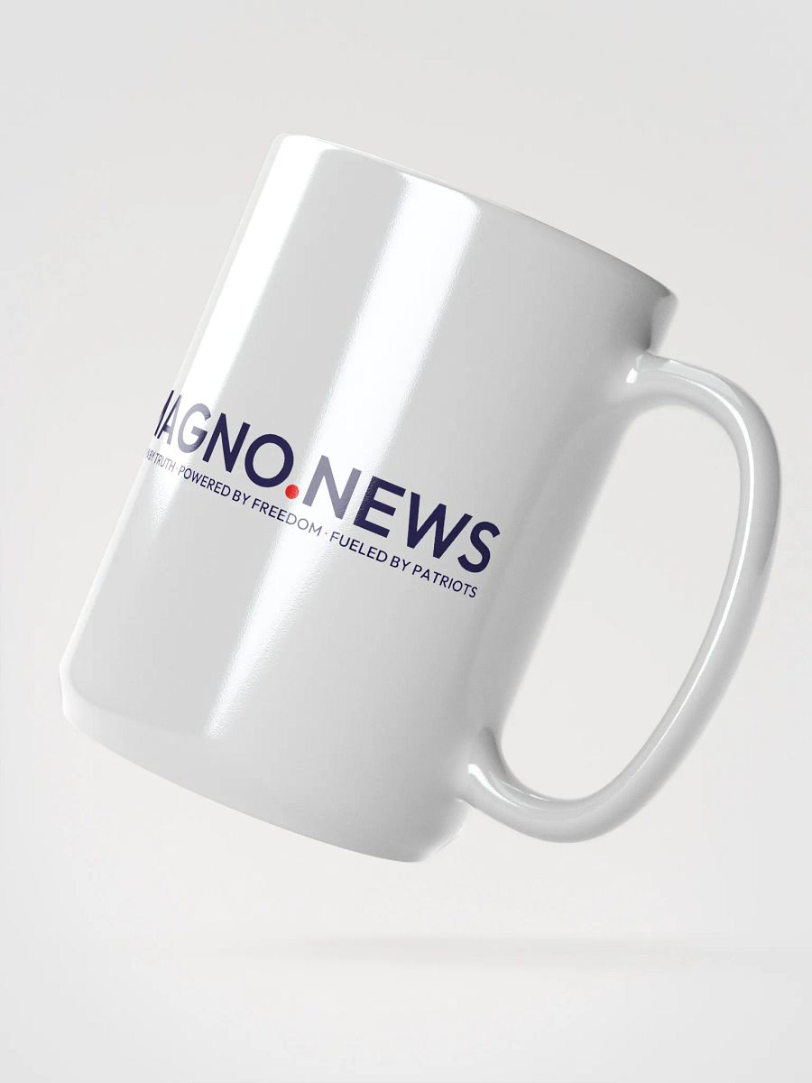 White Glossy Mug by MAGNO NEWS product image (2)