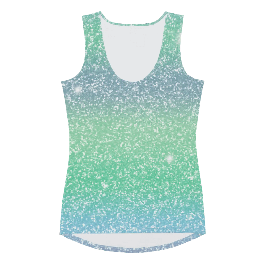 Glitter Unicorn Texture Design Tank Top (8) product image (3)
