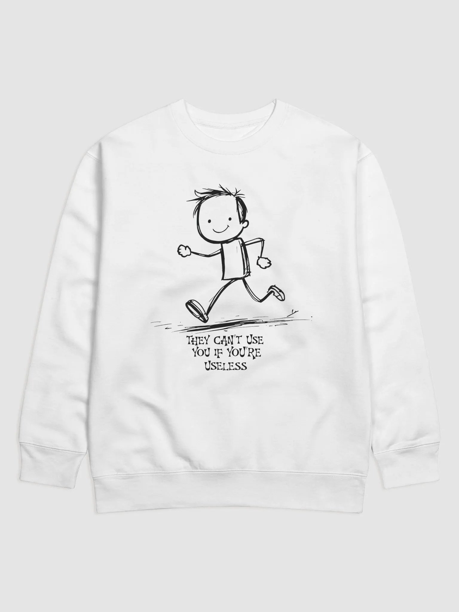 Useless Cartoon Cotton Sweatshirt product image (17)