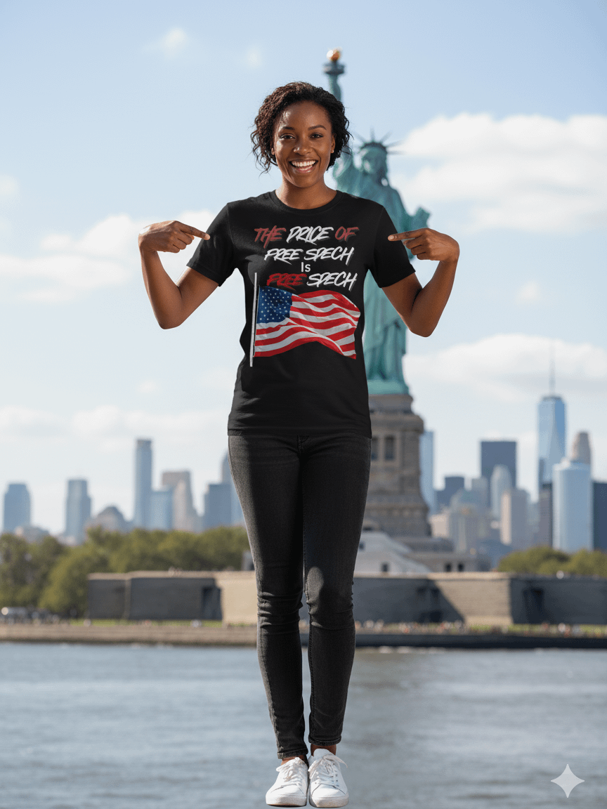 Free Speech Flag Tee product image (1)