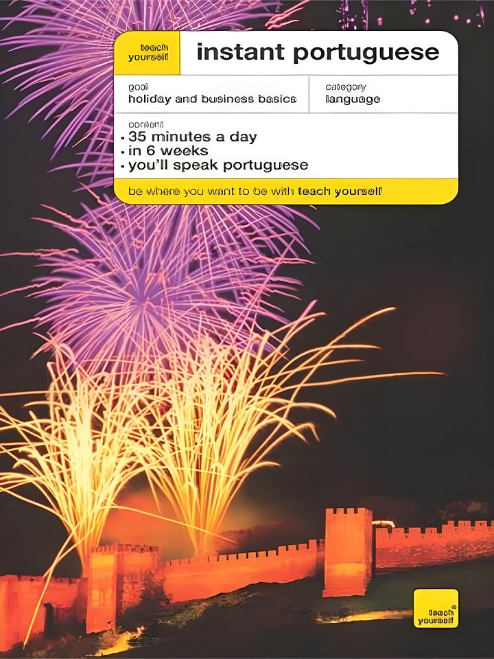 Teach Yourself Instant Portuguese (TY: Language Guides) product image (1)
