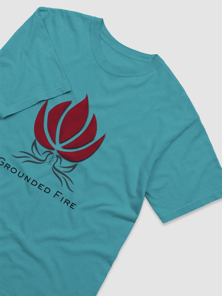 Grounded Fire Logo Tee Dark Text product image (16)