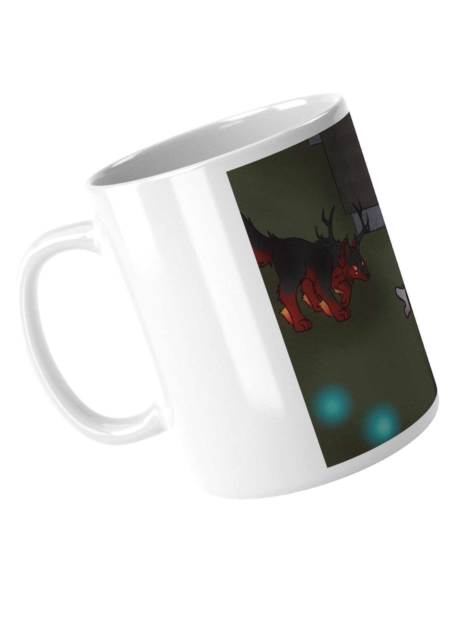 White Glossy Mug - Pet dat Dawg? product image (4)