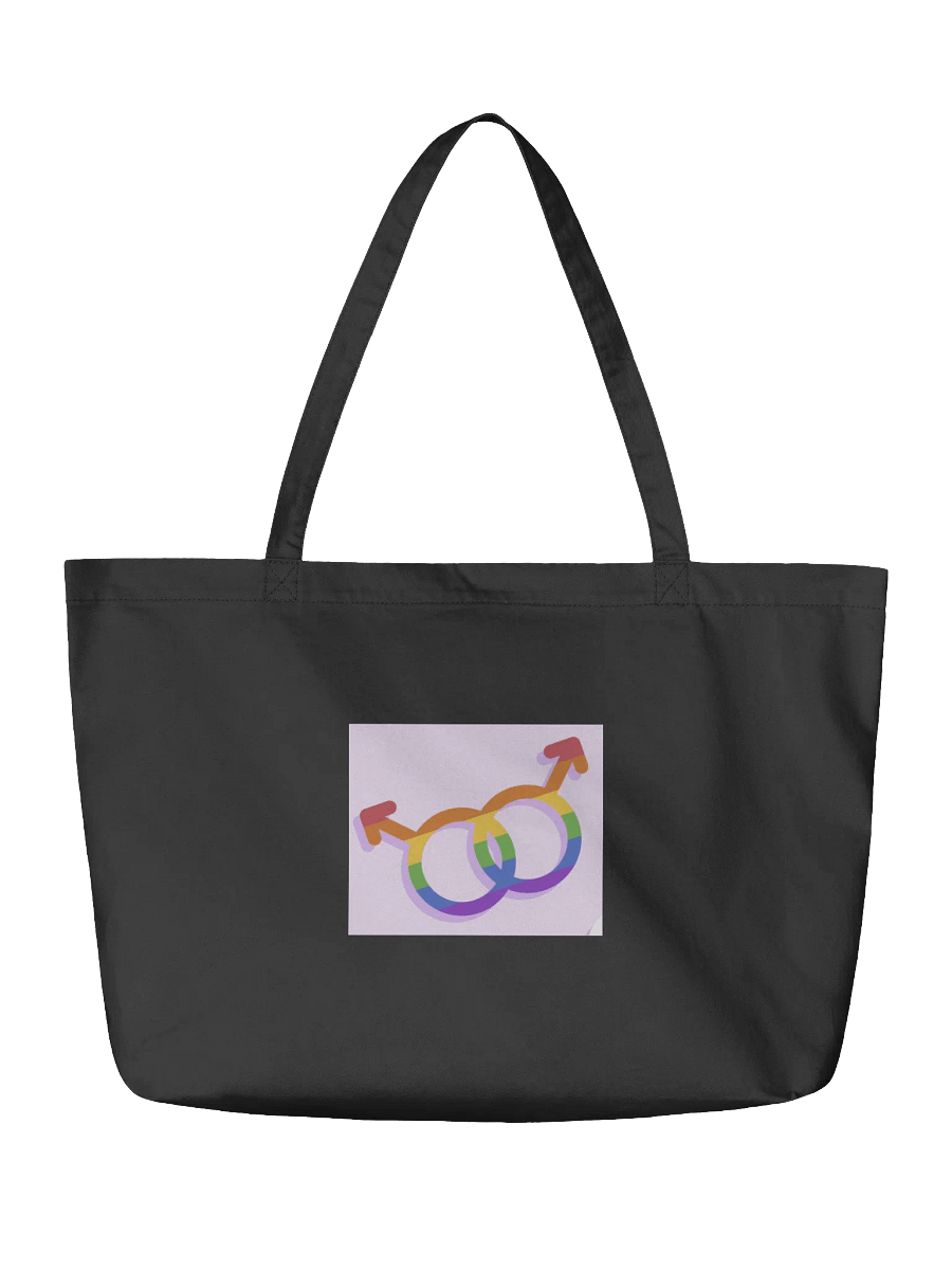 Gay Pride Flag Organic Coach Tote product image (2)