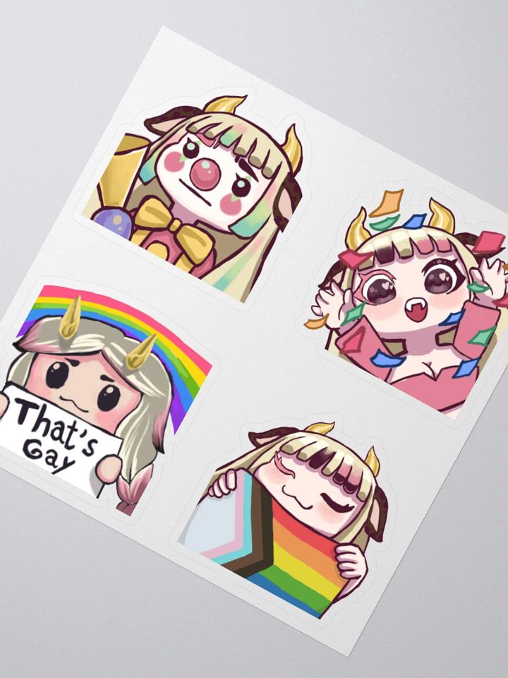 BB Rainbow Sticker Pack product image (2)