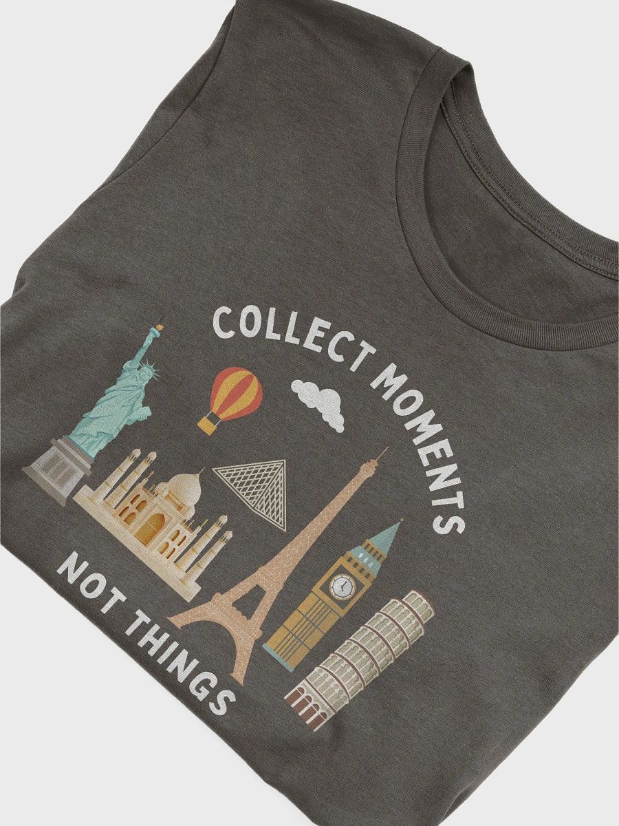 Collect Moments Not Things World Landmarks World Wonders Collage T-Shirt product image (5)