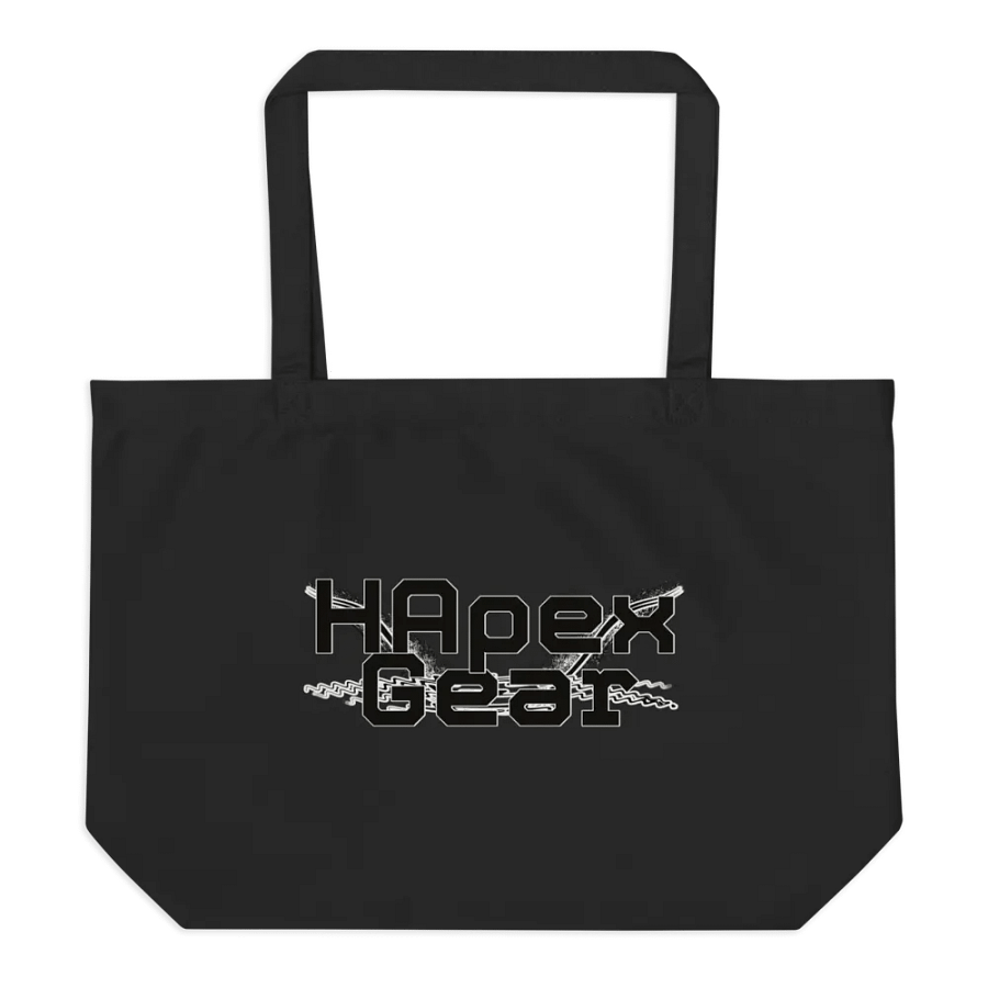 Black HApex Gear Black Logo - Organic Cotton Tote product image (6)