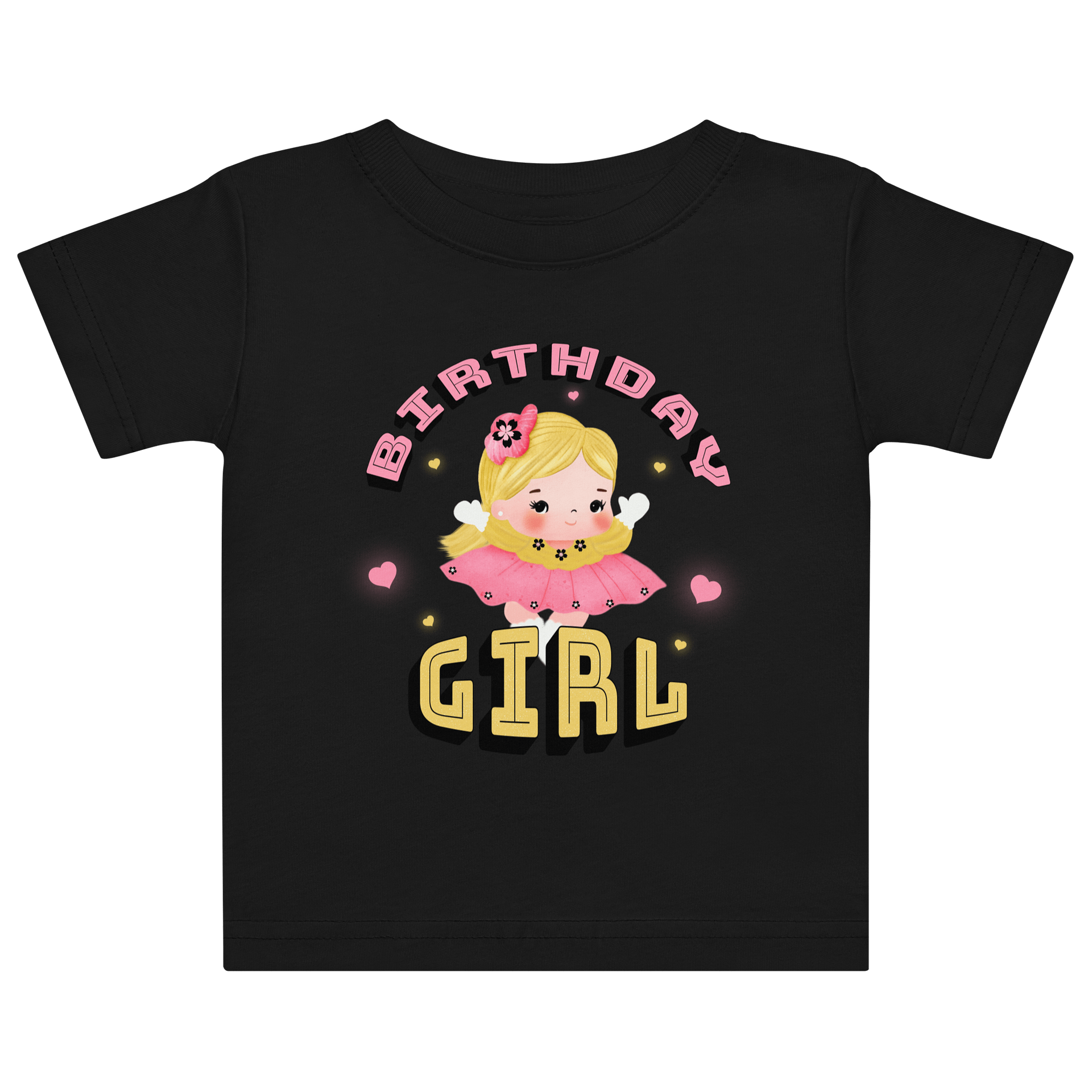 Birthday Blossom Baby Jersey T-Shirt product image (1)