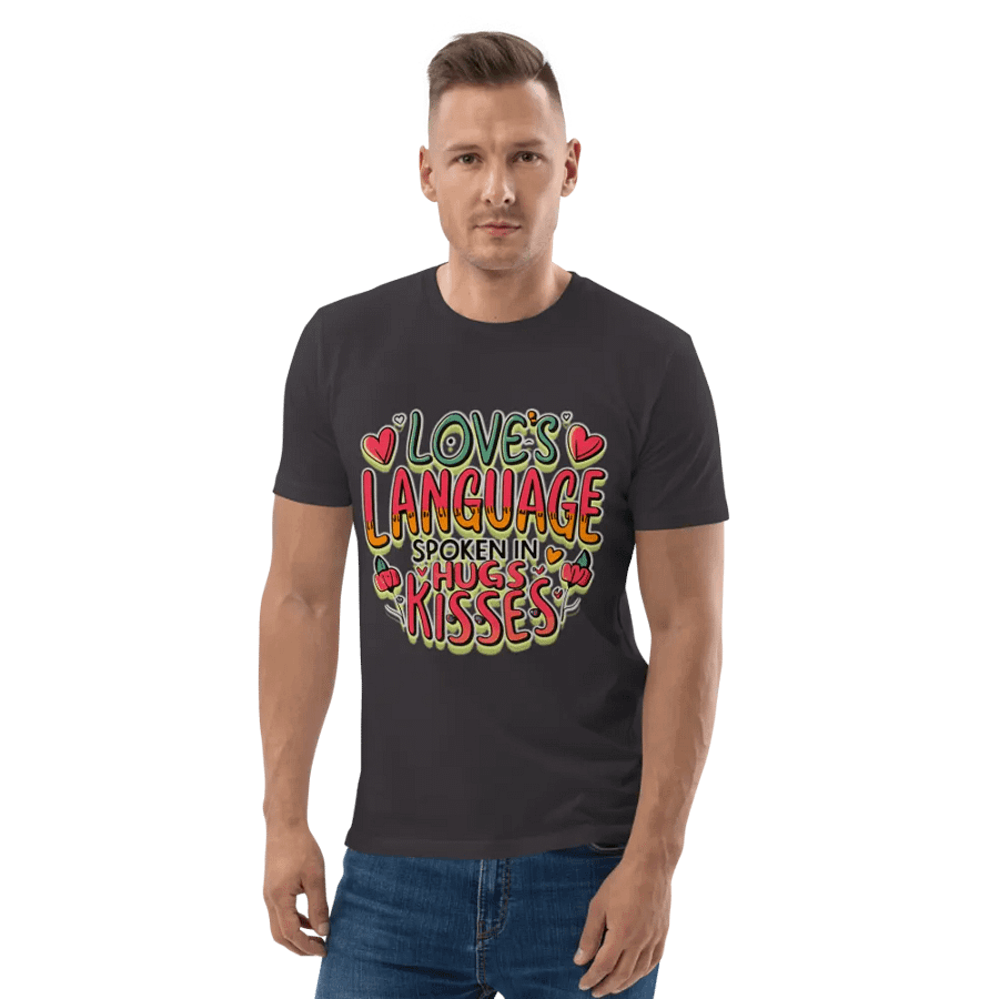 Love's Language spoken in hugs & Kisses T-shirt - Ver 2 product image (5)