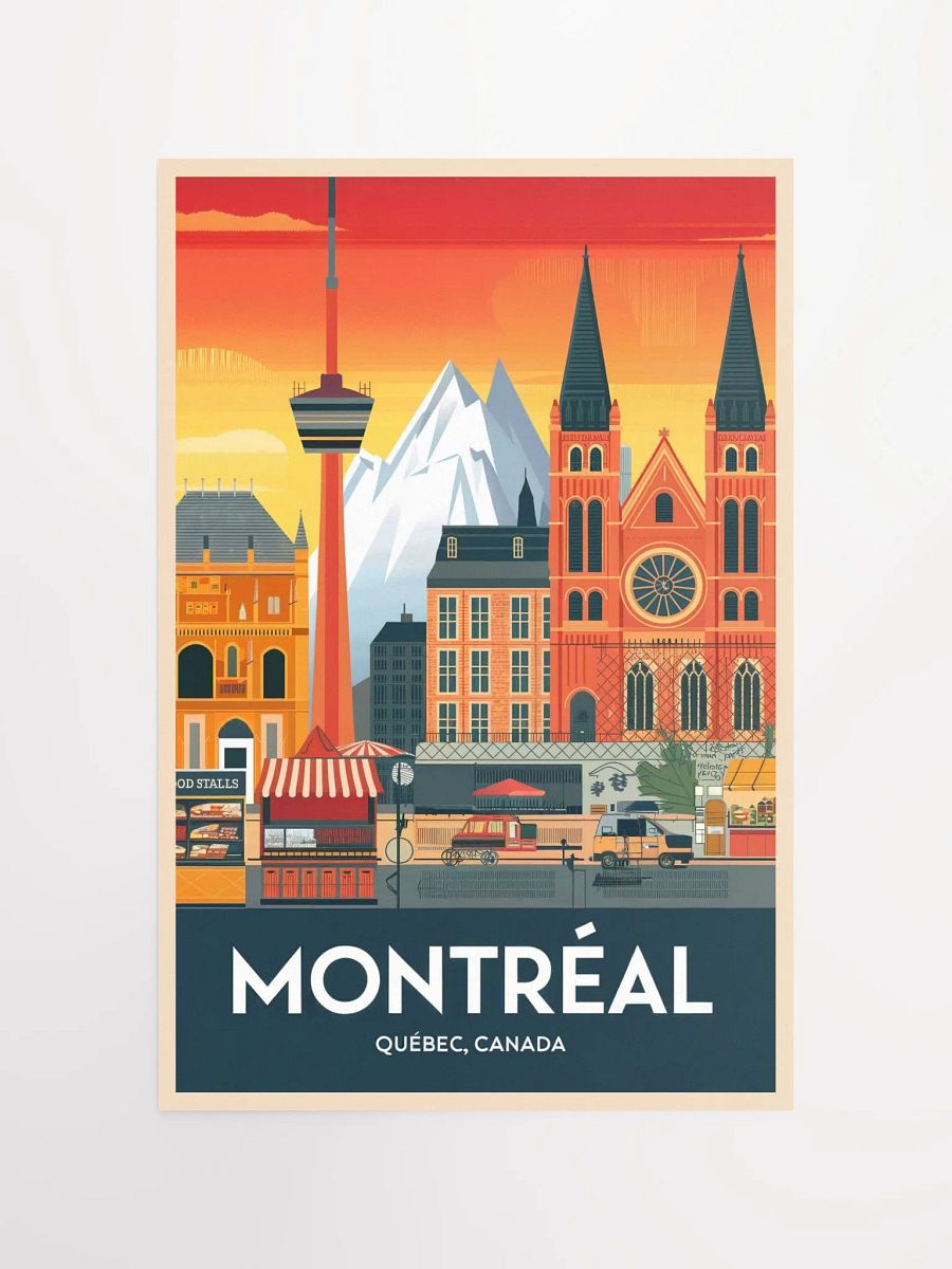 Montreal Quebec Majesty Premium Poster product image (4)