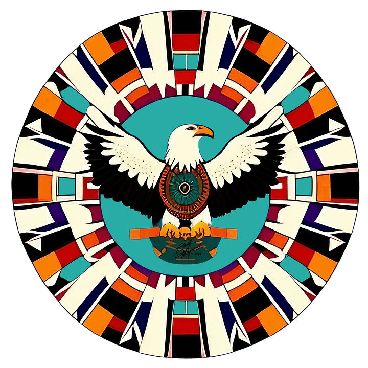 Original Americans Eagle Embroidered Patch product image (3)
