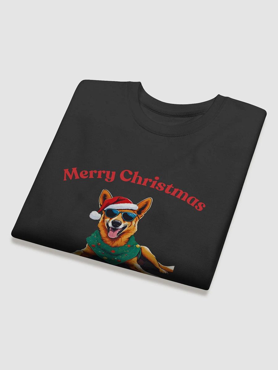 Festive Dingo Merry Christmas Sweatshirt - Red product image (4)